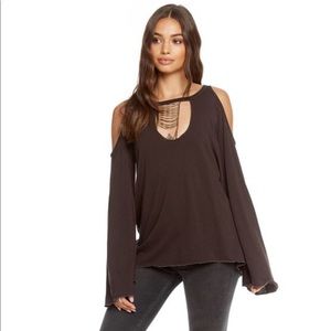 Chaser Cold Shoulder top
